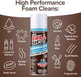 Bull Shot Degreaser Pro: Powerful, Foaming Degreaser and Grime Remover for Heavy-Duty Cleaning