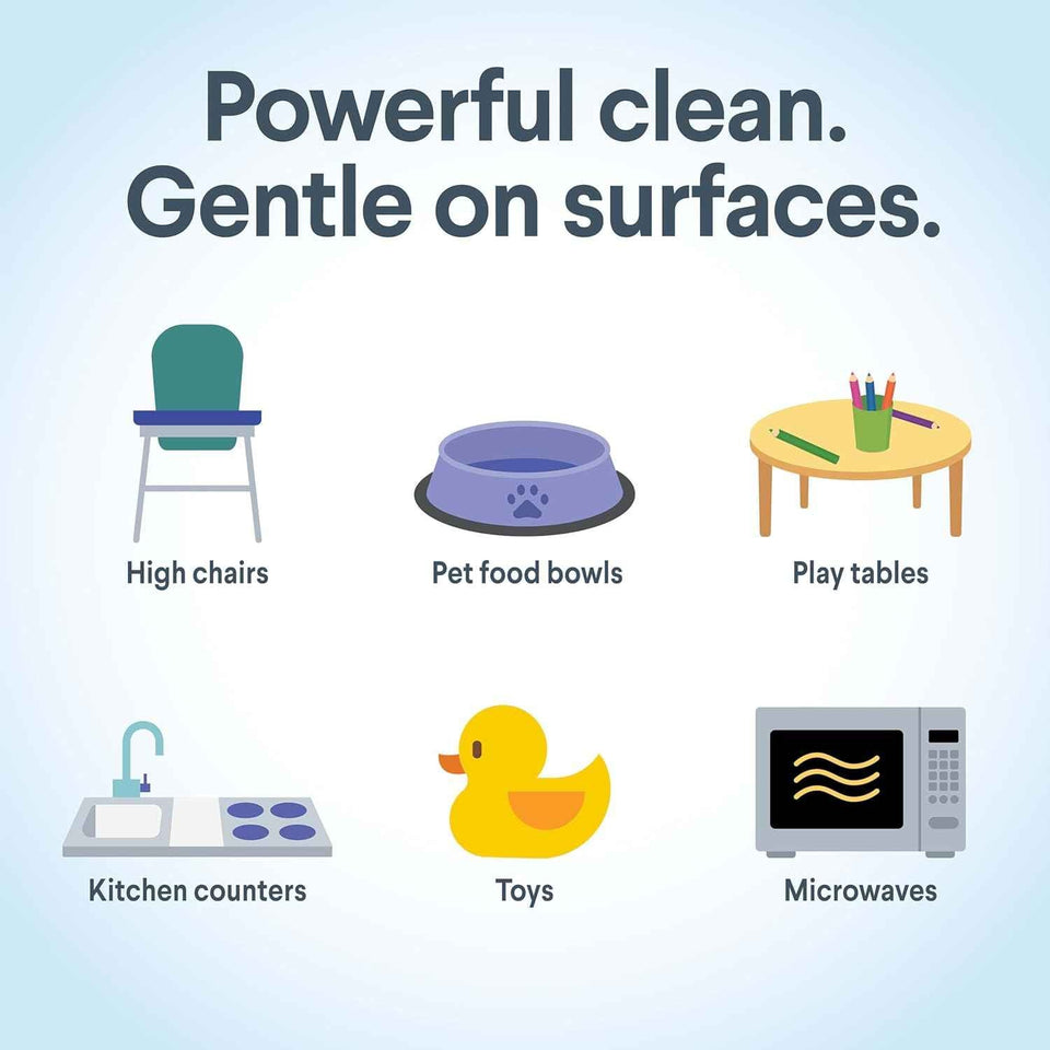 Clorox Free & Clear Multi Surface Cleaner, Spray Bottle, Fragrance Free, 32 Fluid Ounces, Pack of 3
