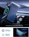 15w magsafe car mount charger for iphone 17-12, samsung, pixel - magnetic wireless cars charger