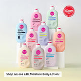 eos 24H Moisture Travel Body Lotion- Vanilla Cashmere, Travel Size Essential, Toiletries, Mini Body Lotion For Dry Skin, 2.5 fl oz
