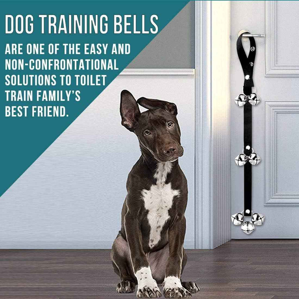 BLUETREE 7 Extra Large Loud Dog Doorbells for Potty Training Adjustable Door Bells