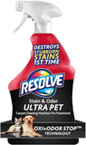 Resolve Ultra Pet Carpet Cleaner Spray for tough stains and odors, 32oz