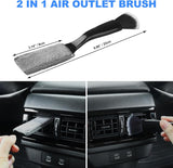 7pcs Car Detailing Brush Set, Ultra Soft Boars Hair, Car Cleaning Gel Supplies Kit, Car Dust Brush, Accessories for Truck, SUV, Interior Cleaning