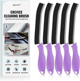 SXhyf Crevice Cleaning Brush - Grout Scrub Brush, House Cleaning Supplies, Gap Cleaning Tools, Home Essentials, Gifts for Women Men, Hard Bristle Crevice Cleaner Brush for Household Use, Bathroom