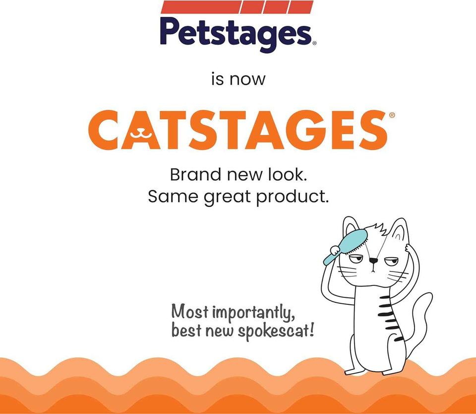 Catstages Crunchy Pickle Kicker Cat Toy 6.5 inches Plush Crinkle Catnip Dental Mesh Toy