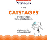 Catstages Crunchy Pickle Kicker Cat Toy 6.5 inches Plush Crinkle Catnip Dental Mesh Toy