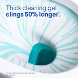 CLOROX Toilet Bowl Cleaner Clinging Bleach Gel, Ocean Mist, 24 Fl Oz, Pack of 2 (Package May Vary) - Rayz Mart