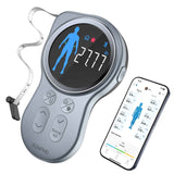 Renpho Smart Tape Measure with Bluetooth, Large Display, Weight Loss Fitness Tracker for Body Measuring Circumference Length