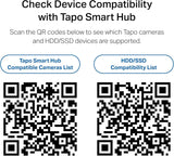 Tapo H500 Smart Home Hub connects up to 16 cameras & 64 sub-G sensors, with 16GB storage & SATA expandability