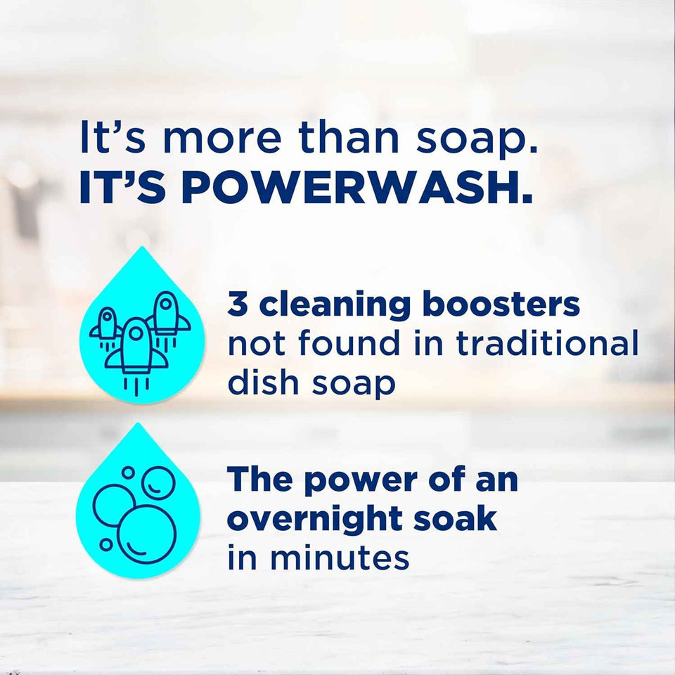 Dawn Powerwash Spray, Dish Soap, Dishwashing Liquid, Cleaning Supplies, Frosted Cranberry, 1 Starter Kit, 16 Fl Oz