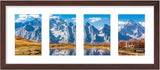 Vittanly 11x14 Collage Picture Frame, Displays 5Pcs 4x6 Pictures with Mat or 1Pcs 11x14 without Mat for Wall Mounting, Picture Frames Collage Wall Decor in Black, 1 Pack