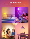 Govee Smart Light Bulbs, 2-pack 1200 Lumen Dimmable RGBWW BR30 Flood Light Bulbs with Alexa and Google Assistant Support