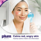 Plum Beauty Facial Ice Globes - Cooling Massage Tools for Refreshing Skincare Routine, Enhances Self Care, Reduces Puffiness - Set of 2