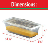 Original Fasta Pasta Microwave Cooker with Lid & Built-in Strainer, Patented Design for Perfect Al Dente Pasta Every Time