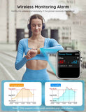 Govee WiFi Thermometer Hygrometer H5103, Indoor Bluetooth Temperature Humidity Sensor with Electronic Ink Display, App Notification Alert, Free Data Storage Export, Digital Remote Monitor for Bedroom