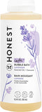 The Honest Company Foaming Natural Bubble Bath, Tear-Free, Hypoallergenic, Baby Wash, Lavender Calm, 12 fl oz