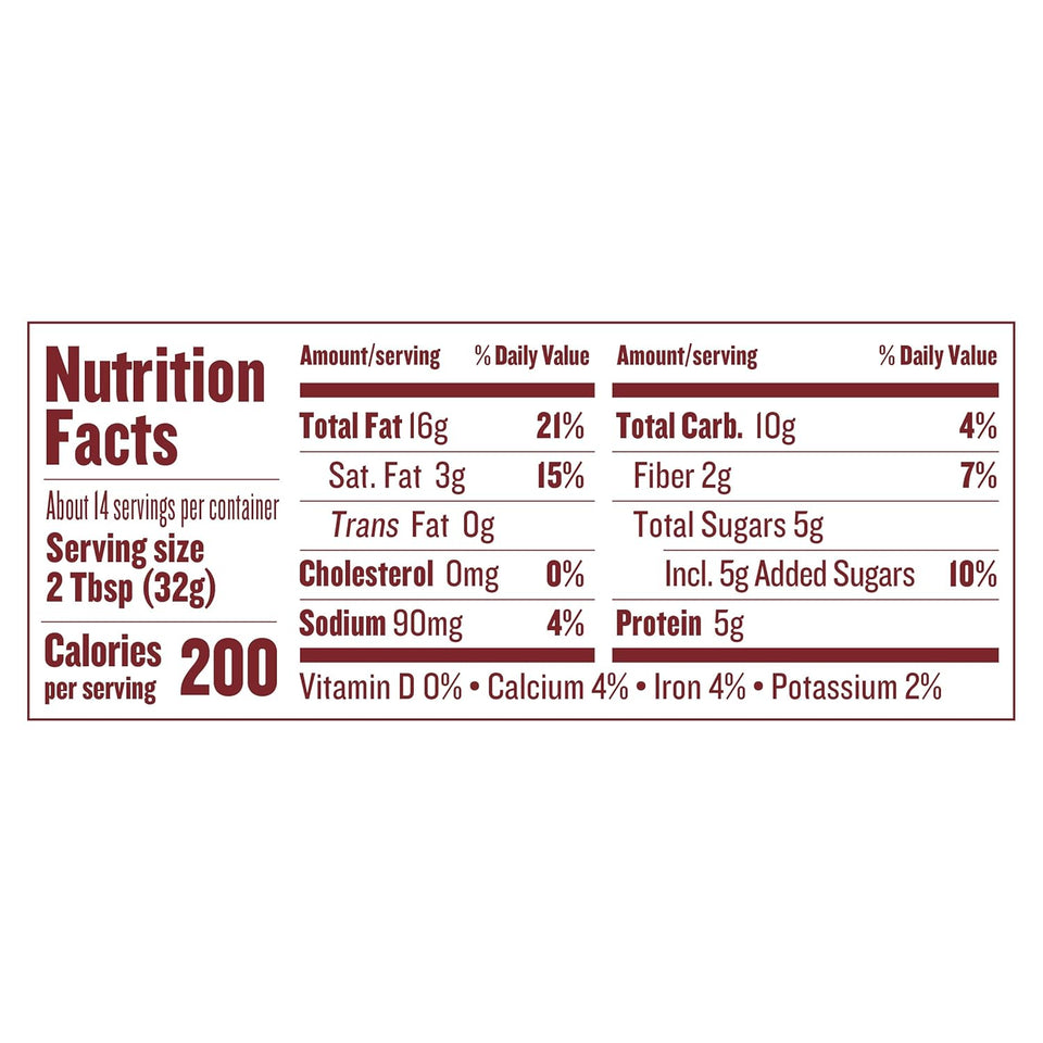 Justins Classic Almond Butter, Gluten-free, Non-GMO, Keto-friendly, 16 Ounce Jar, Pack of 1