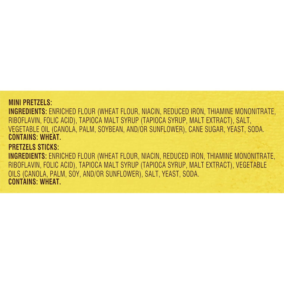 Snyder's of Hanover variety pack pretzels, 20 count, 0.92 oz, non-GMO, peanut-free, individually wrapped snack packs