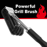 GRILLART Grill Brush and Scraper, Extra Strong BBQ Cleaner Accessories for Gas/Charcoal Grilling Grates