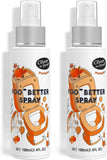 Clean-n-Fresh Toilet Spray, 6.8 Fl.oz Poo Spray | Up to 400+ Uses, 100% Natural Plant Essential Oil Citrus Scent, Bathroom Deodorizer