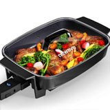 Nuwave Medley XL Digital Electric Skillet, Family Size Griddle w/Glass Lid, 2025 New & Improved