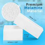 Premium Melamine Sponge Scrubber Pads - Extra Large, Thick & Durable for Bathtub & Wall Cleaning