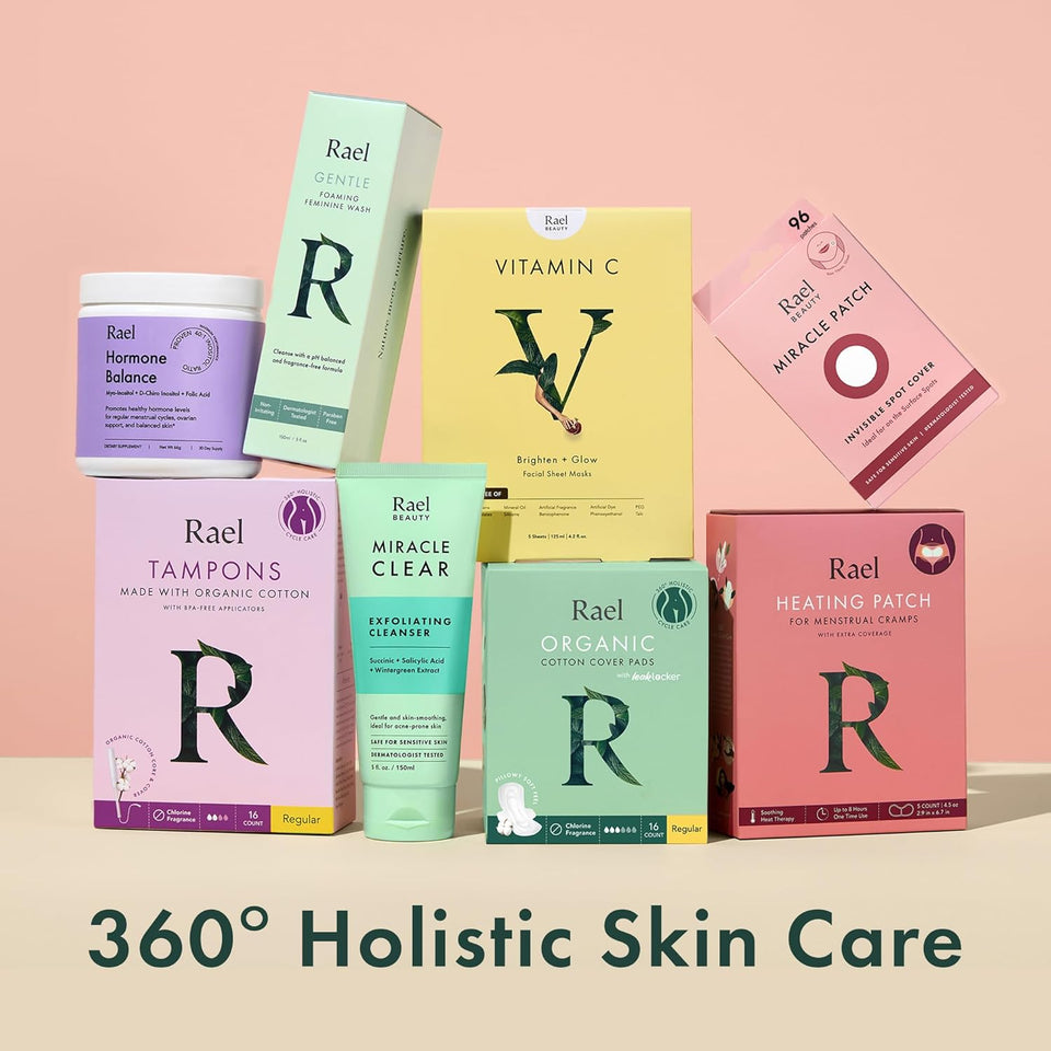 rael pimple patches, hydrocolloid acne spot cover, 2 sizes, korean skin care