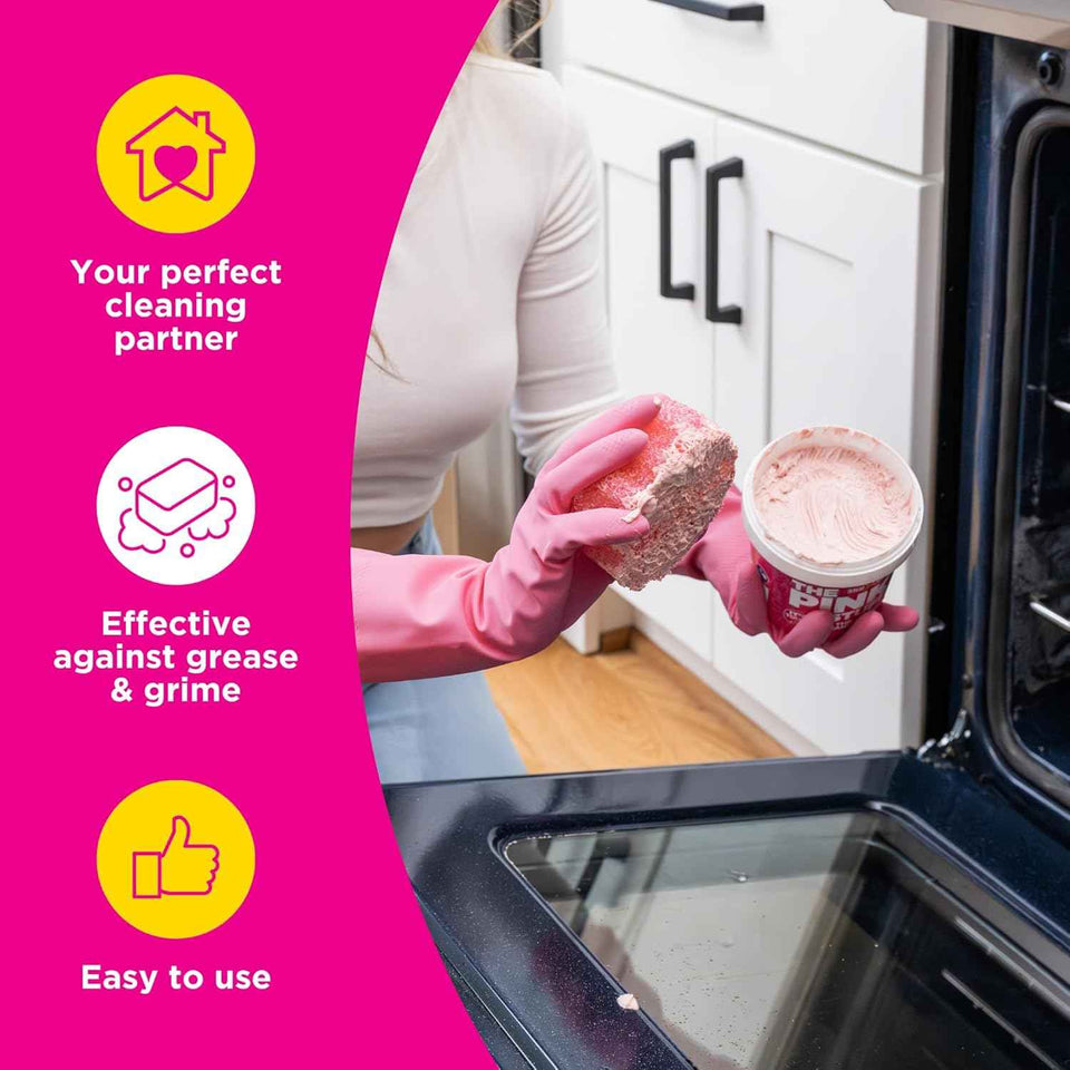 Stardrops pink stuff ultimate cleaning pack with miracle paste, multi-purpose spray, and bathroom foam for kitchens and bathrooms