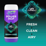 swiffer powermop unstopables fresh scent floor cleaning solution with 2 pack