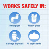 Drano Balance Drain Clog Remover and Cleaner, Non-Corrosive Formula, Safe on All Pipes and Septic Tanks, Formulated Using Only Essential Ingredients, 32 Fl Oz