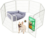 fxw homeplus unleashed 24 inch 6 panels dog pen black patented
