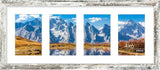 Vittanly 11x14 Collage Picture Frame, Displays 5Pcs 4x6 Pictures with Mat or 1Pcs 11x14 without Mat for Wall Mounting, Picture Frames Collage Wall Decor in Black, 1 Pack