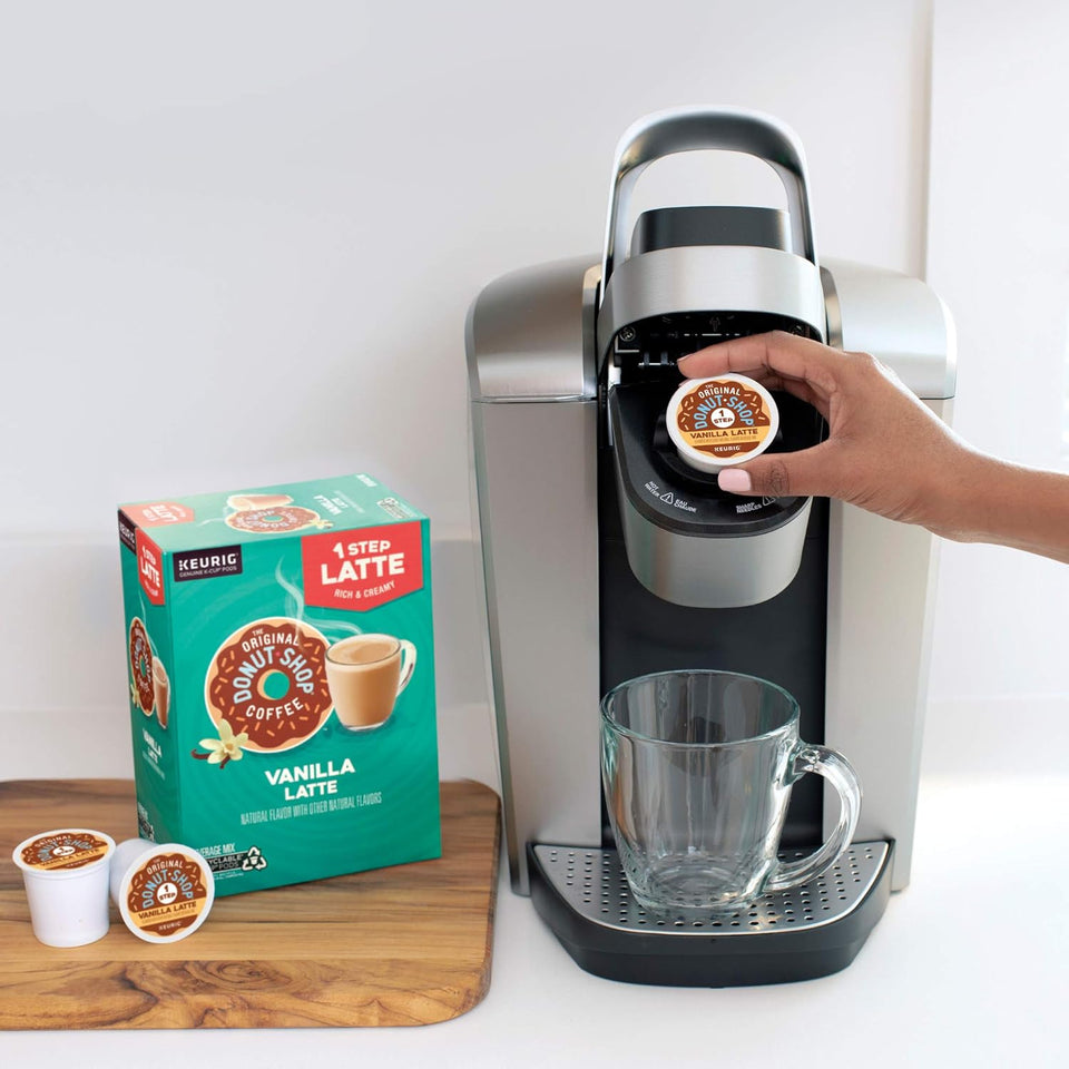 Original Donut Shop Vanilla Latte Single-Serve Keurig K-Cup Pods 20 Count