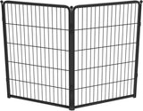fxw homeplus unleashed 24 inch 6 panels dog pen black patented