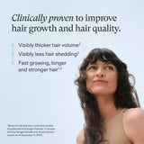 Nutrafol Women's Hair Growth Supplements, for Women Ages 18-44, Clinically Proven Hair Supplement for Visibly Thicker and Stronger Hair, Dermatologist Recommended - 1 Month Supply, 1 Refill Pouch