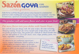 goya sazon seasoning with azafran 3.52 ounce pack of 3 for authentic latino cuisine