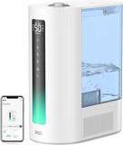 DREO 6L Humidifiers for Bedroom, Smart Warm & Cool Mist for Large Room, 60Hr Quiet Runtime for Baby, Plant, Humidity Sensor, Indicator Light, 12H Timer, Google/Alexa, HM713S