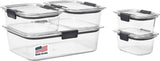 Rubbermaid Brilliance BPA Free 44-Piece Food Storage Containers Set Airtight Leak-Proof with Lids for Meal Prep Lunch and Leftovers