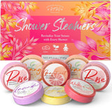 Shower Steamers Aromatherapy 8 Pack - Lavender and Eucalyptus Essential Oils, Self Care Gifts for Women and Men