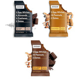 rxbar variety pack, 18.3oz box, 10 count, 12g protein snack bars