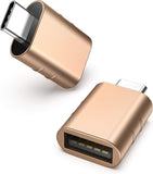syntech usb c to usb adapter pack of 2 space grey thunderbolt 4 compatible with macbook pro air surface ipad
