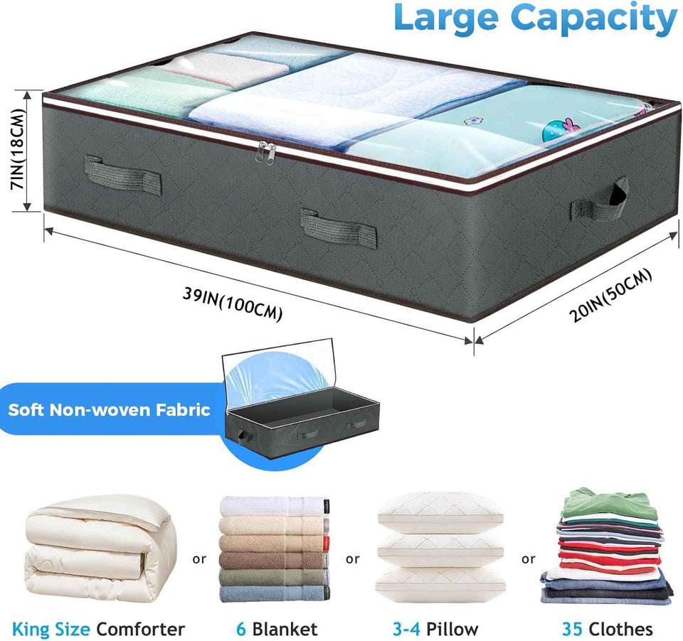 budding-joy-90l-foldable-underbed-storage-containers-for-seasonal-clothing-bedding
