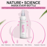 BioSilk Therapy Detangling Plus Shine Protecting Mist for Dogs | Best Detangling Spray For All Dogs and Puppies