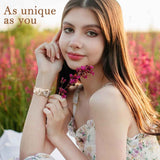 witzon floral band compatible with apple watch 40mm 41mm 38mm 42mm 44mm 45mm 46mm 49mm silicone dressy strap
