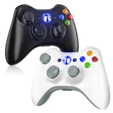 Gamrombo Xbox 360 2 Pack Wireless Controller Replacement for 360 & Slim with Windows PC Compatibility