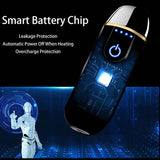 Dragon Smart USB Rechargeable Mini Electric Lighter - Touch Ignition, Windproof, Flameless Plasma Lighter with Battery Indicator