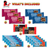 veratify healthy mixed snack box 66 count gift basket variety assortment