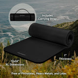 Retrospec Solana 1 inch Yoga Mat