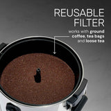 Homecraft 100-Cup Coffee Urn and Hot Beverage Dispenser with Dripless Faucet, Quick-Brewing, Stainless Steel