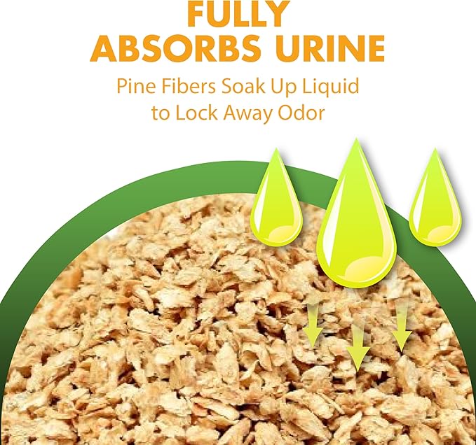 Feline Pine Platinum Non-Clumping Cat Litter 18lb.
